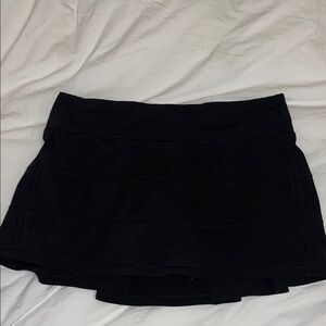 lululemon athletica Black Mini Skirt